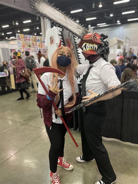 As Power From Chainsaw Man with an awesome Denji cosplayer! - 9GAG