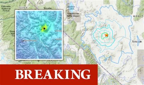 Nevada earthquake: Huge 5.4 quake rattles US - worst earthquake streak ...