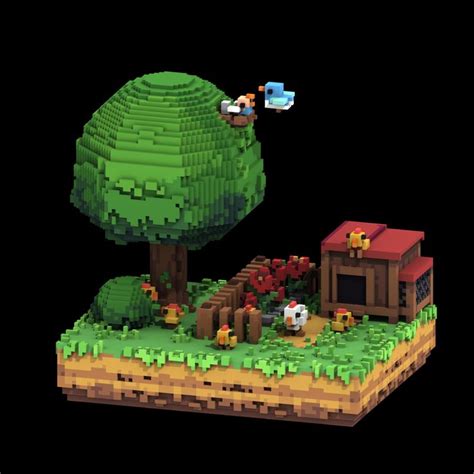 Voxel VR Mockups, zachary soares | Pixel art games, Pixel art ...