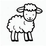 Happy Lamb coloring page  Download Print Or Color Online For Free sketch template