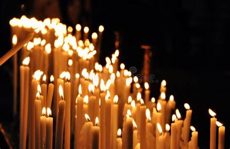 Church Prayer Candles stock photo. Image of christianity - 41039896