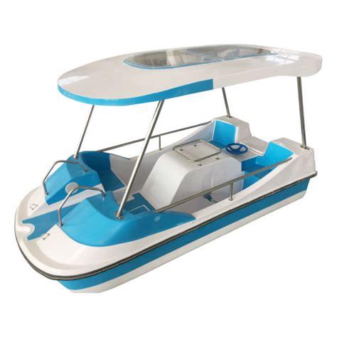 China Pedal Boat Water Pedal Boat Fiberglass Boat, wholesale Water Play Equipment on ...