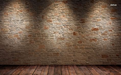 🔥 Free download Brick wall and wood floor wallpaper Abstract wallpapers ...