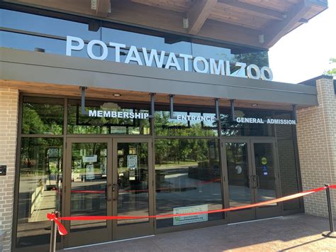 Potawatomi Zoo Reopens To Members With New Front Entrance | WVPE