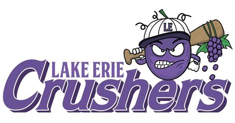 Lake Erie Crushers Primary Logo - Frontier League (FrL) - Chris Creamer's Sports Logos Page ...