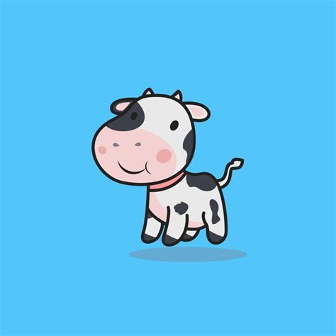 Premium Vector | Cute cow