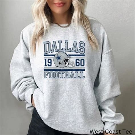 Dallas Cowboys Crewneck Sweatshirt - Etsy