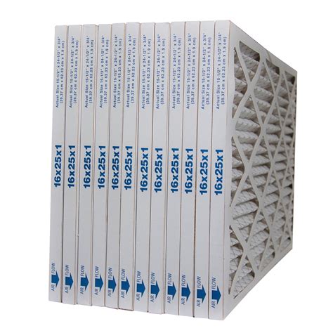 16x25x1 Furnace Filter MERV 8 Pleated Filters. Case of 12 – Alberta.FurnaceFilters.Ca