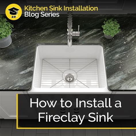 How to Install a Fireclay Sink — Appliance Educator