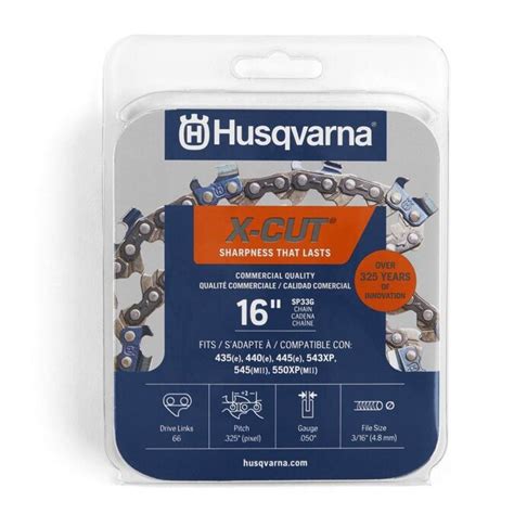 Husqvarna 16-in Replacement Chainsaw Chain in the Chainsaw Chains department at Lowes.com