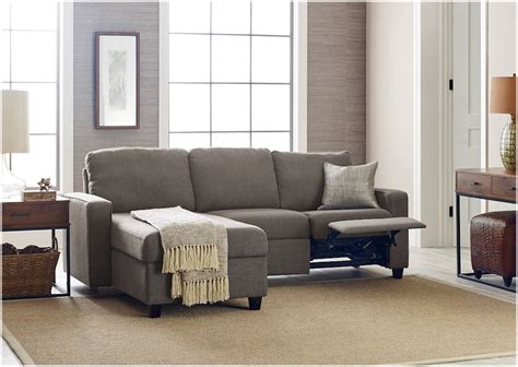 Best Buy: Serta Palisades Contemporary Fabric Reclining Sectional Gray ...