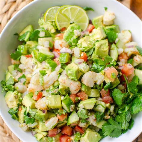 Avocado Shrimp Salsa | Living Lou