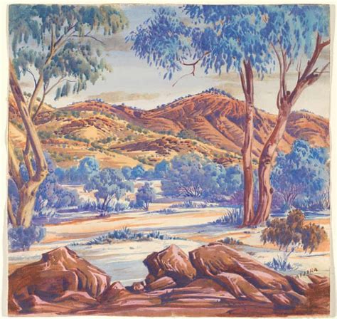 Albert Namatjira: vivid watercolours of the Australian outback – in pictures | Australian ...