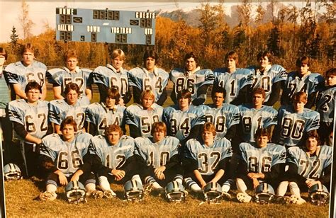 Chugiak’s 1984 football championship team will reunite for Homecoming game at Huffer Stadium ...