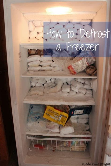 How to Defrost a Freezer