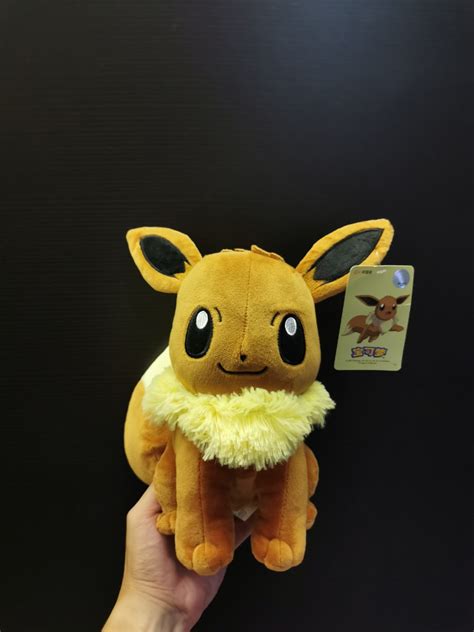 Pokemon Eevee Plush Authentic, Hobbies & Toys, Toys & Games on Carousell