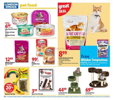 London Drugs Pet Care Savings Flyer November 18 to December 14