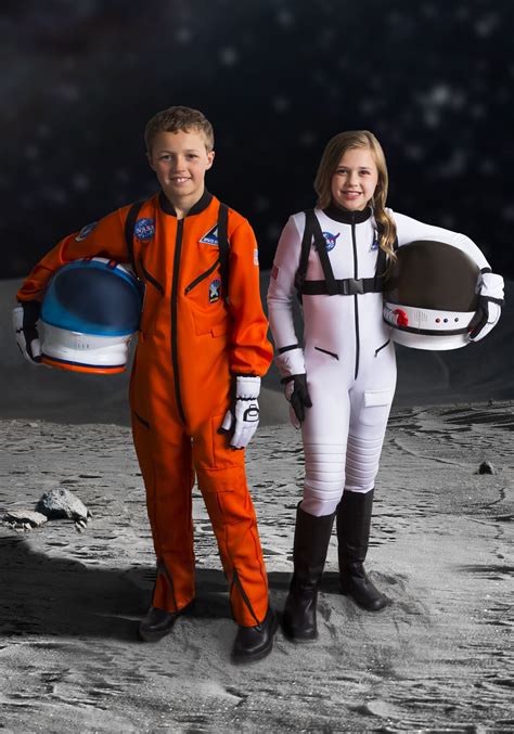 White Astronaut Girl's Costume | Astronaut Costumes