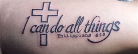 TOP 150 Philippians 4:13 Tattoo Ideas | Lord's Guidance