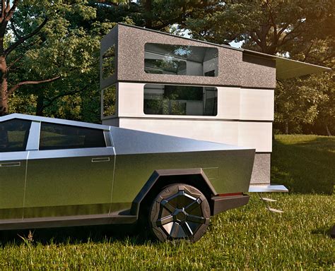 Tesla Cybertruck CyberLandr Camper Now Available for Purchase - The ...