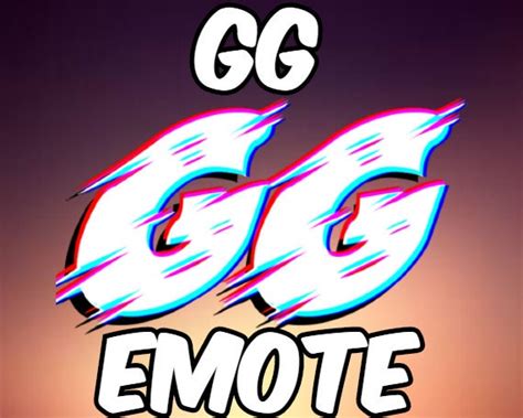 Twitch Emote GG 3D Style - Etsy