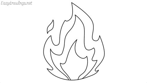 How To Draw Fire Step by Step for Beginners - [8 Easy Phase]