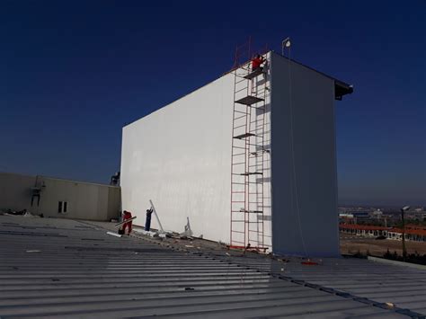 Jolfa Sanat Co. Roof & Wall Sandwich Panel Installation