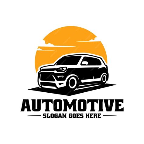 Premium Vector | Mini car illustration logo vector