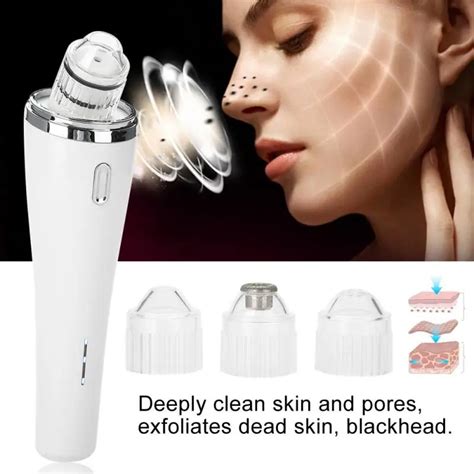 Facial Blackhead Dead Skin Removal Vacuum Suck Out Blackhead Beauty Machine-in Face Skin Care ...