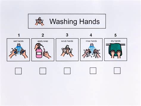 Washing Hands Sequence Sheet | Etsy nel 2021 | Lavaggio delle mani ...