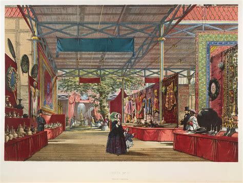 The Great Exhibition - The British Library Exhibition Building, Exhibition Poster, Victorian ...