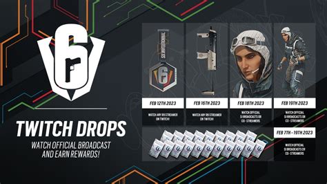 R6 Esports | Introducing the Six Invitational 2023 Twitch Drops Program