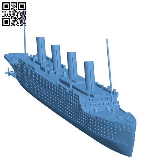 Titanic H003132 file stl free download 3D Model for CNC and 3d printer