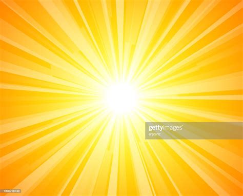 Abstract Bright Yellow Sun Rays Background High-Res Vector Graphic - Getty Images