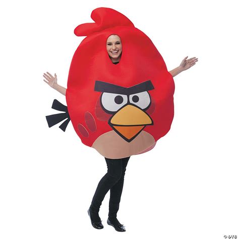 Adult Angry Birds Red Bird Costume - Discontinued