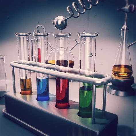 Chemistry Equipment 3D Model .max .obj .fbx .lwo .lw .lws .ma .mb - CGTrader.com