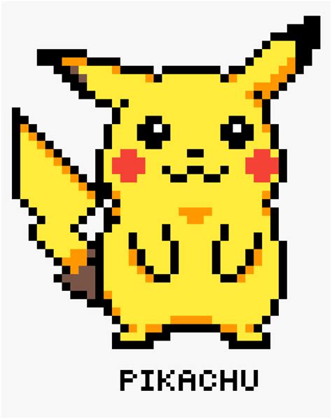 Pixel Pikachu , Png Download - Pikachu Pixel Art Png, Transparent Png , Transparent Png Image ...