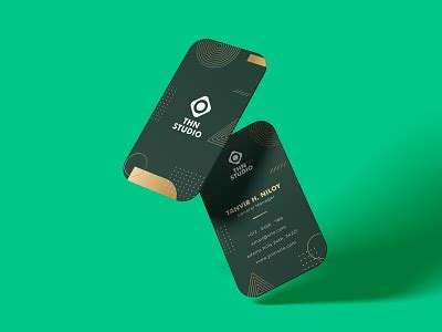 Vertical Business Card Design V2 by Tanvir Hasan on Dribbble