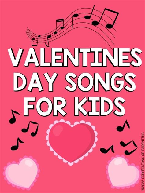 75+ Perfect Valentines Day Songs for Kids They Will Love