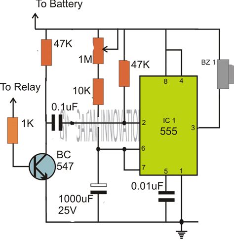 On Off Timer Circuit Diagram