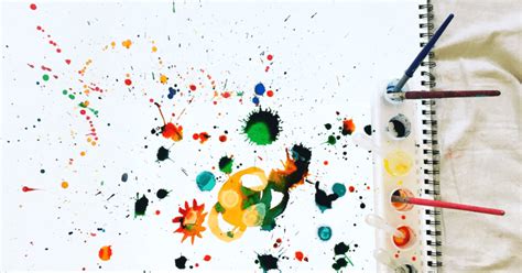 Splatter Painting with Kids - Crazy Good Fun for All Ages!