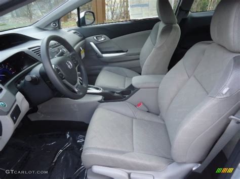 Gray Interior 2012 Honda Civic EX Coupe Photo #59354641 | GTCarLot.com