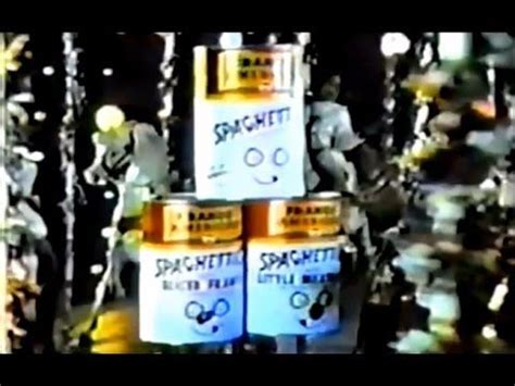 Franco-American SpaghettiOs Commercial (1974) | Commercial, Radio show, Good ole