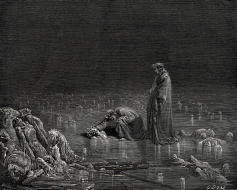 The Inferno, Canto 32 - Gustave Dore - WikiArt.org - encyclopedia of visual arts