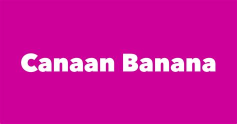 Canaan Banana - Spouse, Children, Birthday & More