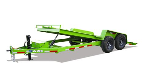 TH14 - 14k Full Deck Hydraulic Tilt Trailer - BWise Trailers