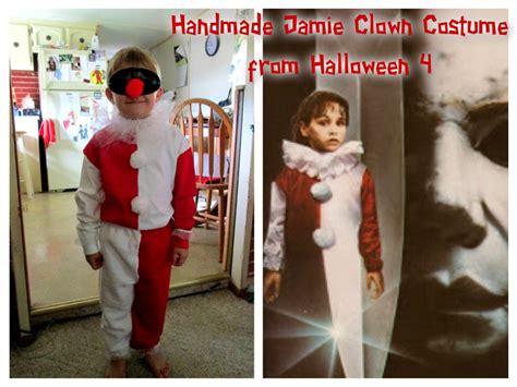 My Son's Handmade (also hand sewed) Jamie Clown Costume from Halloween 4: Revenge of Michael ...