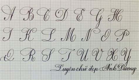 Bảng chữ cái tiếng việt nghệ thuật sử dụng viết chữ kiểu đẹp | Viết chữ, Nghệ thuật sứ, Viết
