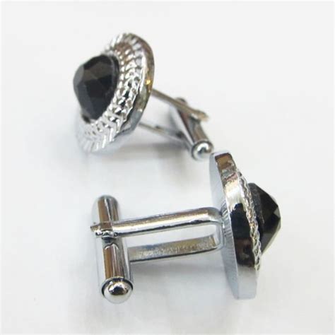 Black Cufflinks price in Pakistan at Symbios.PK