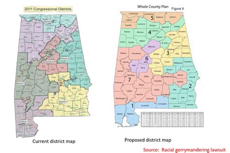 Racial makeup of congressional districts will be issue in Alabama ...